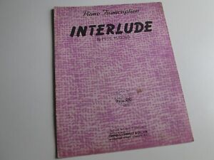 Pete Rugolo - Interlude - Solo Piano Transcription ..... Stan Kenton 