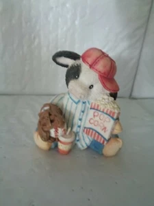 1995 Mary's Moo Moos - "Take Me Out To The Bull Game"" Figura de vaca # 159573 - Imagen 1 de 2