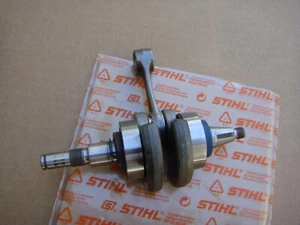 ORIGINAL STIHL MS271 MS291 MOTORSÄGE KURBEL KURBELWELLE MIT LAGERN - NEU TAKE OFF - Bild 1 von 2