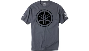 NEW FACTORY EFFEX Yamaha Tuning Fork T-Shirt - CHARCOAL - ALL SIZES - Picture 1 of 2