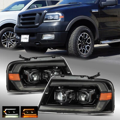 Faros proyectores Fit 04-08 Ford F150/06-08 Lincoln Mark LT serie Pro Foto 1 de 4