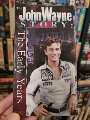 The John Wayne Story The Early Years 1993 VHS Foto 1 de 2