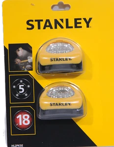 LED Stirnleuchte 2-er Set mit je 5 Led - Blinkfunktion - Bild 1 von 1