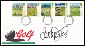 DAME LAURA DAVIES DBE Signed 1994 GB Golf Royal Mail FDC London SW FDI - Picture 1 of 2