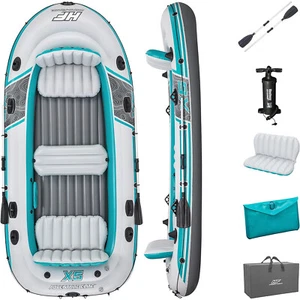 Bestway Hydro-Force Adventure Elite X5 Inflatable Raft 11'11 For Ponds, Lakes - Picture 1 of 8