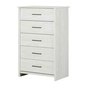 Fernley White Pine 5-Drawer 31 in. Chest of Drawers - Picture 1 of 4