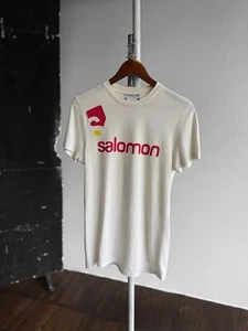 Salomon Unisex Short Sleeve Crew Neck T-Shirt Big Print Logo Streetwear Size - S - Picture 1 of 5