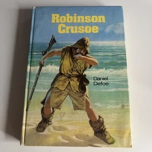 Robinson Crusoe - Daniel Defoe (Purnell Classic 1978 Illustrated Hardback) - Picture 1 of 8