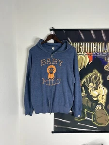 Bape Bathing Ape Early 2000s Baby Milo Full Zip Hoodie - Nigo Era - Size Medium - Picture 1 of 7