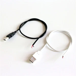SMD 5630 5050 3528 3014 2835 Single Color Flexible LED Strip USB Connect Cable - Picture 1 of 5