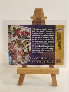 Very Rare 1994 X-Men Fleer Ultra Iceman Error Card! #98 Missing From Card Back! - Picture 1 of 2