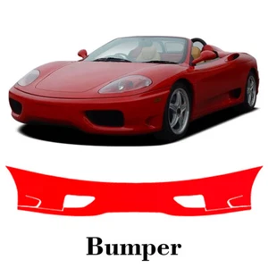Front bumper PreCut PPF Paint Protection Film For Ferrari 360 1998-2005 - Picture 1 of 7