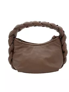 Hereu Brown Leather Handbag - Picture 1 of 4