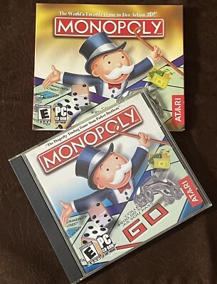 💥Vintage Monopoly CD ROM Game With Original Outer Sleeve💥 - Image 1 of 4