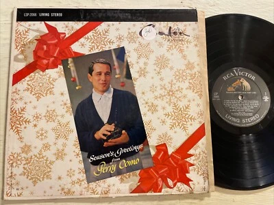 Season’s Greetings From Perry Como LP RCA Living Stereo Christmas Holiday GD+ - Image 1 of 4