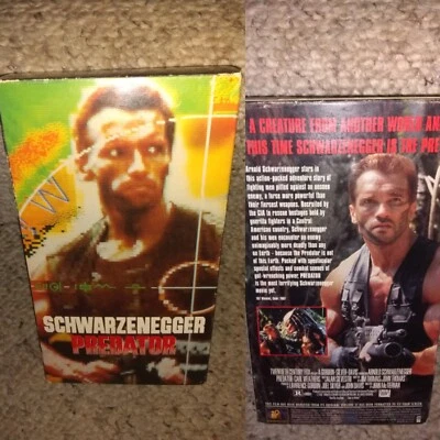 Rare Predator VHS No Barcode Fox Video Cassette Tape Schwarzenegger   Adult Coll - Image 1 of 4