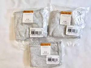NWT Charter Club Lot of 3 Size 3X Everyday Cotton High-Cut Brief Panty Gray! - Picture 1 of 5
