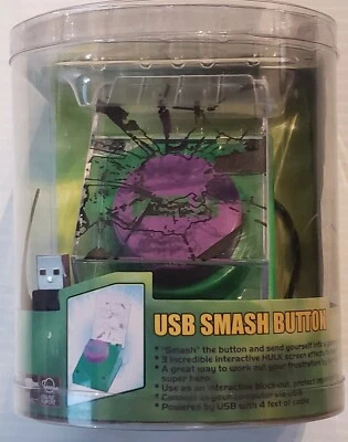 Marvel "Hulk Smash Button" Efecto Pantalla de Computadora Juguete Interactivo USB Nuevo  Foto 1 de 4