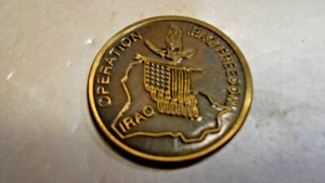 Operation Iraqi Freedom Challenge Coin - Picture 1 of 2