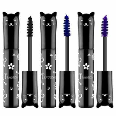 Mascara 4D Silk Fiber Eye Lashes Waterproof Thick Lengthening Long Lasting - image 1 of 4