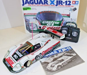 TAMIYA 58352 JAGUAR XJR-12 1/10 SCALE VINTAGE RC MODEL,ORIGINAL ISSUE,JAPAN - Picture 1 of 20
