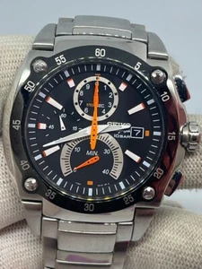 Reloj cronógrafo de cuarzo para hombre SEIKO Sportura 7T82-0AA0 - Imagen 1 de 10