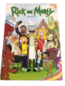 Rick And Morty Season 2 DVD Two Disc Set Ships  Same Day With Tracking - Picture 1 of 4