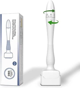Adjustable Microneedling Derma Stamp, Professional Derma Roller, 140 Needles... - Picture 1 of 7