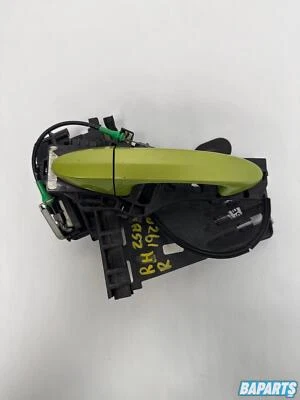 2011-2014 FORD FIESTA Passenger Rear Exterior Door Handle Latch Green Orchid - Image 1 of 4