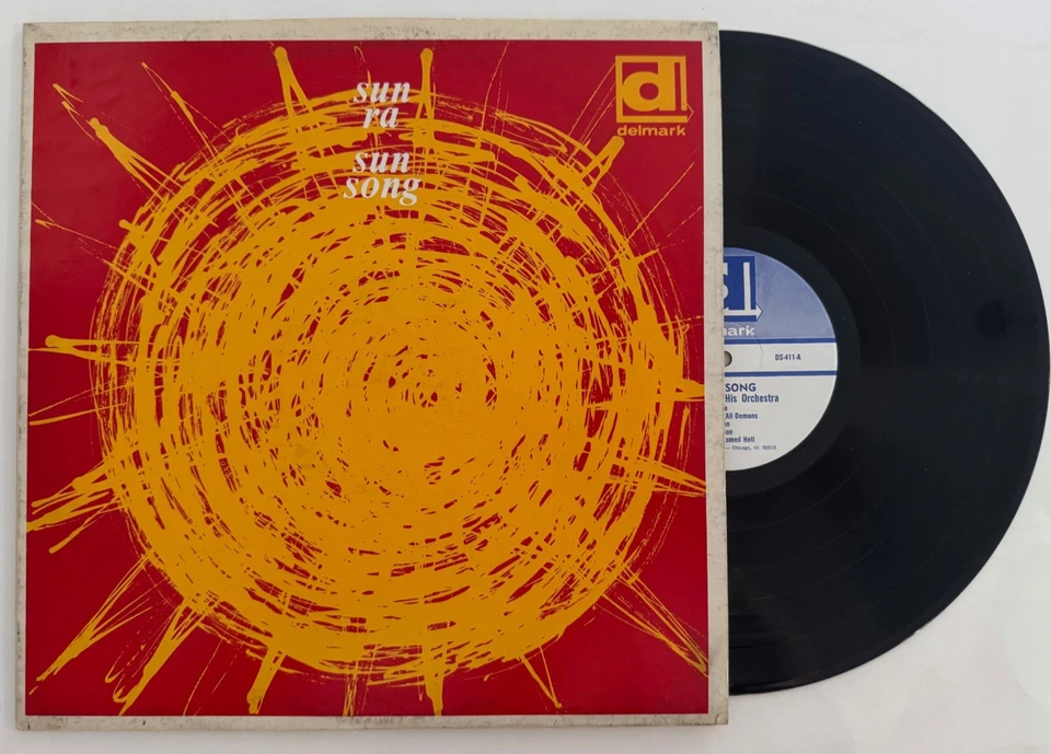 Sun Ra "Sun Song" LP - Original Delmark DS-411 Original 1967 Stereo Press NM - Image 1 of 4