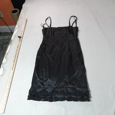Vestido Babydoll Y2K Para Mujer 2 Negro Corto En Niveles Vamp Fairygrunge Caprichoso Top Foto 1 de 4
