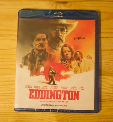 Eddington Blu-ray VVS Filmes Ari Aster Joaquin Phoenix Pedro Pascal Novo em folha - Imagem 1 de 2
