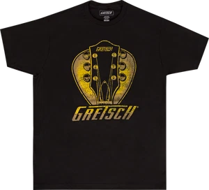 Gretsch Headstock Pick T-Shirt, schwarz, Large - Bild 1 von 2