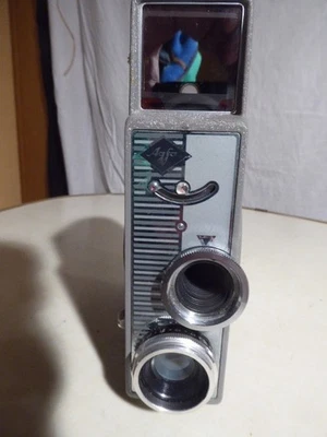 Agfa Movex Automatic I  Filmkamera für 8 mm-Film mit Original Tasche ca. 1959 - Bild 1 von 4