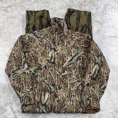 Columbia Mossy Oak Original Coveralls Mens Large Camo Hunting Lined Tree stand - Image 1 of 4
