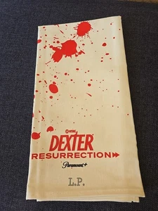 SDCC 2025 Exclusive Paramount Lodge DEXTER RESURRECTION Towel with Splatter NEW - Picture 1 of 2