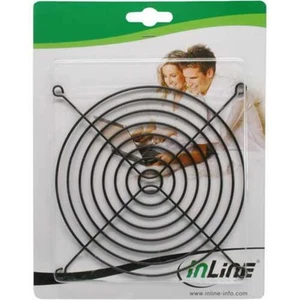 InLine Lüftergitter Metall - schwarz - 140x140mm # 33372X - Bild 1 von 1