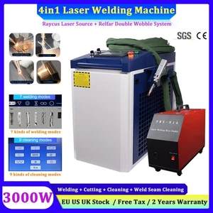 3000W Handheld 4 IN 1 Raycus Fiber Laser Welding Cutting Cleaning Machine 380V - Picture 1 of 18