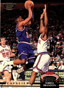 1992-93 Stadium Club #154 Terrell Brandon Members Only - Bild 1 von 2