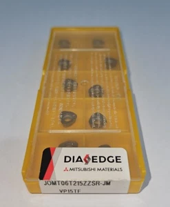 MITSUBISHI JOMT06T215ZZSR JM VP15TF Carbide Insert 10pcs - Picture 1 of 1