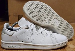 Adidas Stan Smith Peter Pan Tinker Bell Disney Men's Size 5 Shoes White Leather - Picture 1 of 14