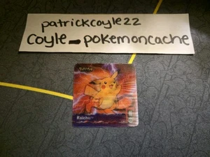 Artbox Pokemon Advanced Action Flipz (2003) AF46 Pichu, Pikachu & Raichu casi nuevo - Imagen 1 de 4