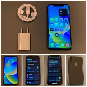 Apple iPhone X 256 Go - Gris Sidéral - Débloqué - No Face ID + Accessoires NEUFs - Photo 1/11