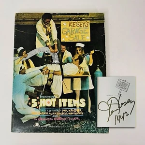 Kesey's Garage Sale SIGNED PB Book Ken Kesey 1973 1st Ed Counterculture Essays G - Picture 1 of 17