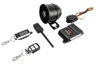 Crimestopper SP-302 Deluxe 2-Way Alarm and Keyless Entry System with LCD Pager - Image 1 of 2