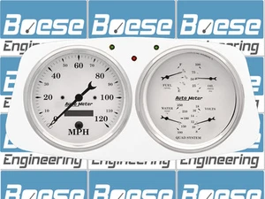 33 34 Ford Car Polished Billet Gauge Panel Dash Insert Instrument Cluster - Bild 1 von 1