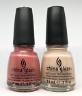 china glaze nail polish Trophy Wife 821 + Nude 827 Discontinued Specialty