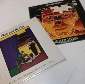 NO SCRATCH 1985 Flash & The Pan Early Mornin Wake Up Call & 1982 Headlines Promo - Picture 1 of 15