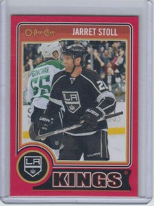 14/15 OPC Los Angeles Kings Jarret Stoll Red Redemption card #6