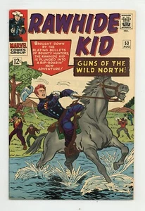 RAWHIDE KID #53 6.5 LARRY LIBER STORY & COVER ART OW/W PGS 1966 - Picture 1 of 2